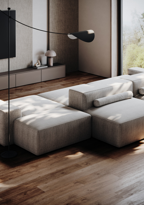 Кварцевый ламинат Fargo Bevel 50-7009-24 Дуб Шварцвальд